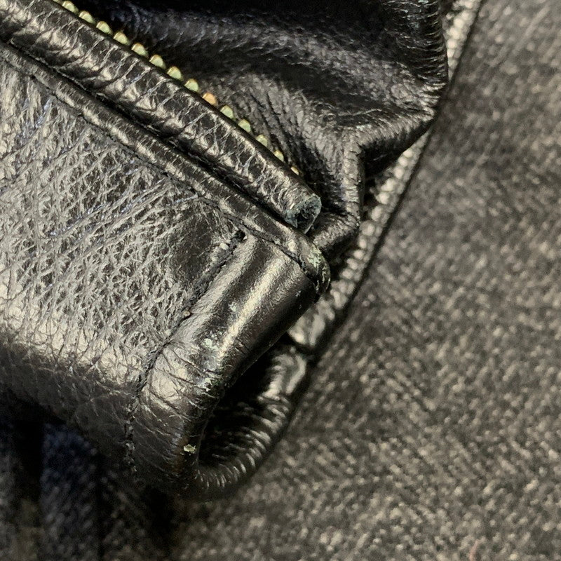 【中古品】【メンズ】 NO ID. ノーアイディー COW LEATHER SWITCHING JACKET カウレザー スイッチング ジャケット アウター 140-260712-ya-23-izu サイズ:1 カラー:ブラック 万代Net店