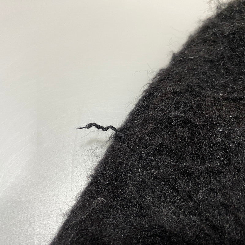 【中古品】【メンズ】 VALABASAS ヴァラバサス GARDEN MOHAIR SWEATER ガーデン モヘア セーター トップス 長袖 142-260626-ya-08-izu サイズ:M カラー:ブラック 万代Net店