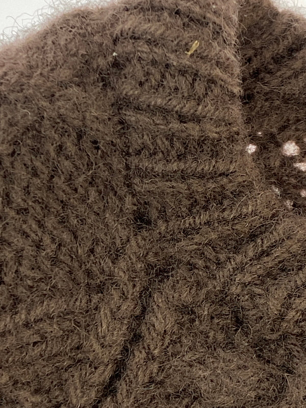【中古品】【メンズ】 MCGREGOR マックレガー KNIT ニット メンズ トップス セーター 編み込み 146-261005-em-16-min サイズ:M カラー:ブラウン 万代Net店