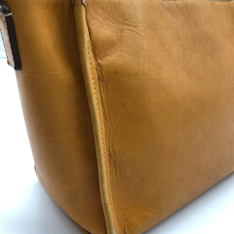 【中古品】【レディース】 NEWYORKER ACCESSORY ニューヨーカー アクセサリー レザーバッグ カバン 188-260623-sm-04-otoh カラー:キャメル 万代Net店