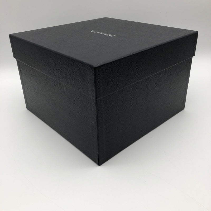 【中古美品】【メンズ】 PRADA プラダ ノべルティ バケットハット トライアングルロゴ バケハ 帽子 183-260420-sy-01-otoh サイズ:M カラー:ブラック 万代Net店