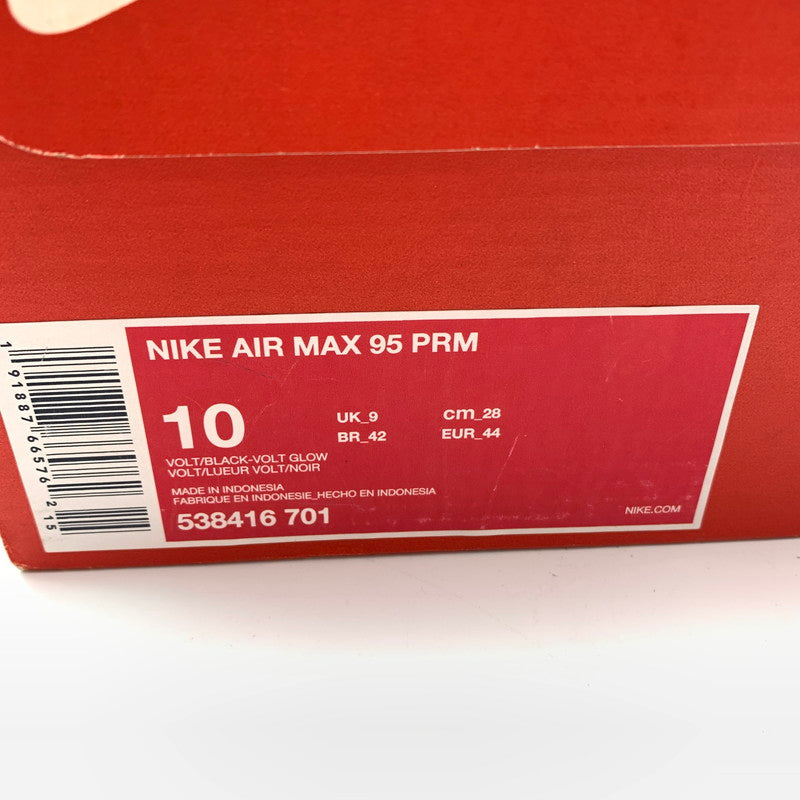 【中古美品】【メンズ】 NIKE ナイキ 538416-701 AIR MAX 95 "REVERSE VOLT" スニーカー 靴 160-260623-st-08-otoh カラー:ボルト/ブラック-ボルトグロー 万代Net店