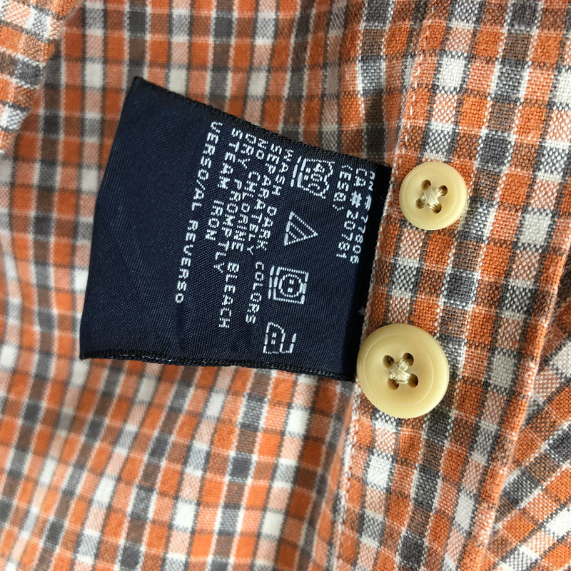 【中古品】【メンズ】 TOMMY HILFIGER トミー ヒルフィガー ヴィンテージ オールドトミー 長袖シャツ 147-260510-sy-06-otoh サイズ:XL カラー:ブラウン系・チェック柄 万代Net店