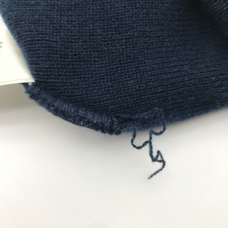 【中古品】【メンズ】 ニューエラ NEW ERA ニット帽 185-260620-sy-02-otoh サイズ:フリー カラー:ダークブルー系 万代Net店