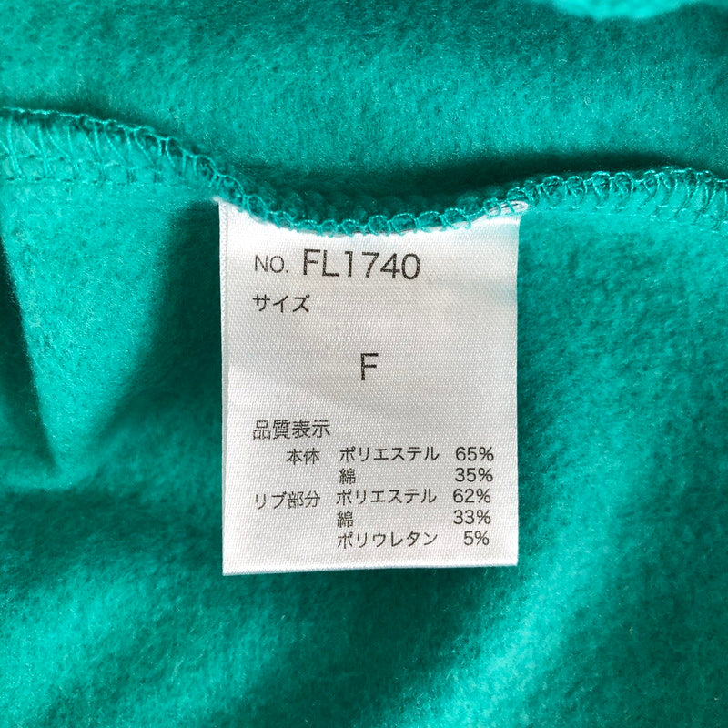 【中古品】【メンズ】 FILA フィラ 90s ヴィンテージスタイル クルーネック スウェットシャツ 147-260618-sm-13-otoh サイズ:F カラー:エメラルドグリーン 万代Net店