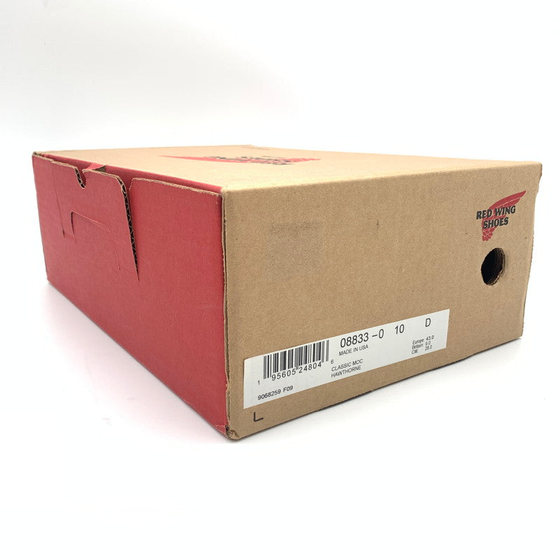 【中古美品】【メンズ】 RED WING レッドウィング 08833-0 6-iNCH CLASSIC MOC BOOTS ブーツ 靴 164-260617-st-04-otoh カラー:ベージュ系 万代Net店