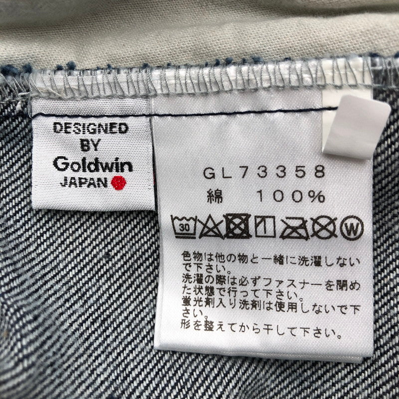 【中古品】【メンズ】 GOLDWIN GL73358 ONE TUCK TAPERED STRETCH PANTS ゴールドウイン オーガニックコットン デニムパンツ 158-260702-sm-04-otoh カラー:インディゴ 万代Net店