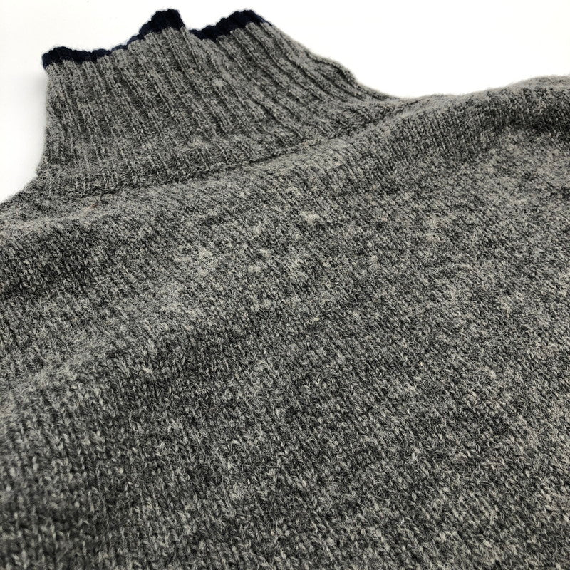 【中古品】【メンズ】 CHAPS RALPH LAUREN 1630‐3663 チャップス ラルフローレン タートルネック ニットセーター 147-260724-sm-01-otoh サイズ:L カラー:ミディアムグレー 万代Net店
