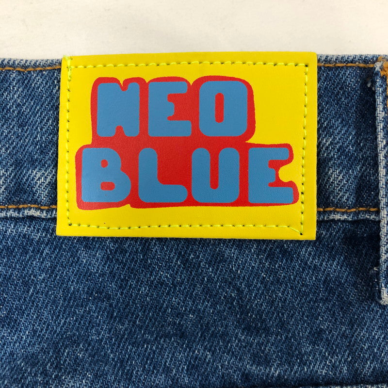 【中古品】【メンズ】 NEO BLUE CARPENTER BAGGY JEANS ネオブルー カーペンター バギー デニムパンツ 158-260724-sm-06-otoh カラー:ストーンウォッシュブルー 万代Net店