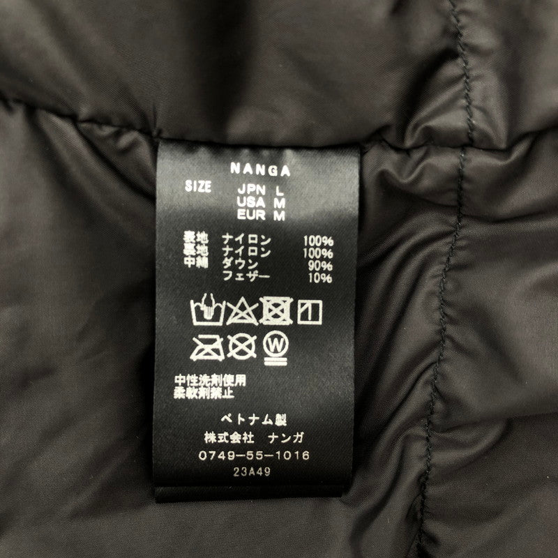 【中古品】【メンズ】 NANGA 23A49 AURORA TEX DOWN FIELD HALF COAT ナンガ オーロラテックス ダウンフィールドハーフコート 147-260724-sm-03-otoh カラー:ブラック 万代Net店