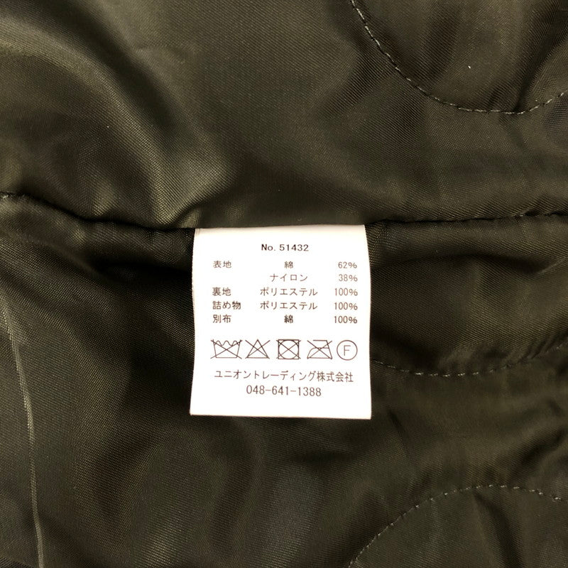 【中古品】【メンズ】 HOUSTON 51432 N C SHORT HUNTING JACKET ヒューストン ナイロン ハンティングジャケット ジャケット 147-260723-sm-09-otoh サイズ:XL カラー:オリーブ 万代Net店
