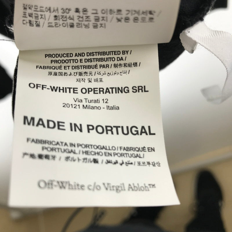 【中古品】【メンズ】 OFF‐WHITE ロングTシャツ 147-260806-sy-08-otoh サイズ:XL カラー:ブラック系 万代Net店
