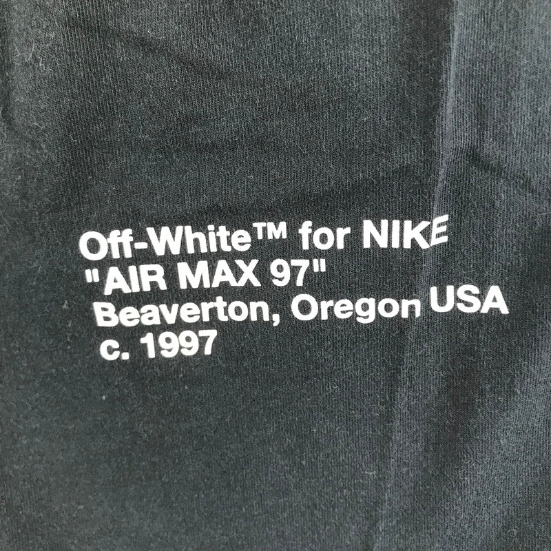 【中古品】【メンズ】 OFF-WHITE×NIKE BQ0827-010 NRG A6 半袖Tシャツ "BLACK" 147-260806-sy-07-otoh サイズ:M カラー:ブラック系 万代Net店