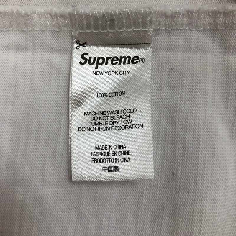 【中古品】【メンズ】 SUPREME シュプリーム S S POCKET TEE 149-260915-sm-01-otoh カラー:ライトピンク 万代Net店