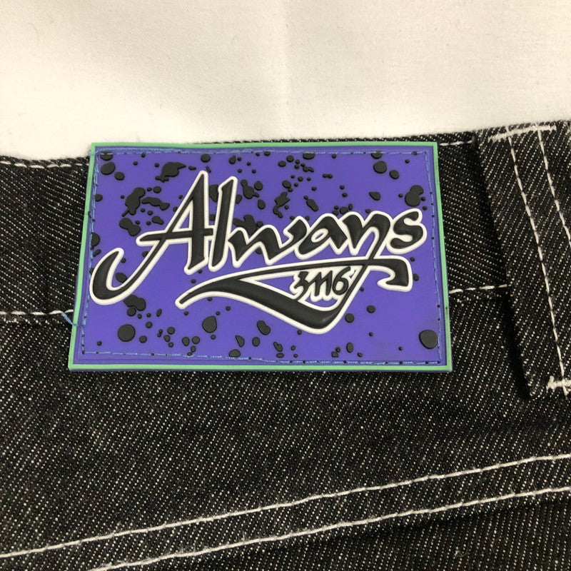 【中古品】【メンズ】 ALWAYS DO WHAT YOU SHOULD DO オールウェイズ ドゥ ワット ユー シュッド ドゥ ベーシック ウォッシュ デニムパンツ 158-260916-sm-02-otoh カラー:ブラック 万代Net店