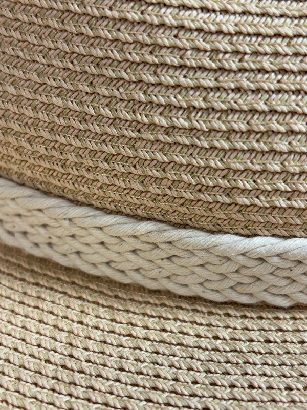 【中古美品】【レディース】 未使用 HERMES エルメス ストローハット 麦わら サイズ59 183-250225-SS-05-ich サイズ:59 万代Net店