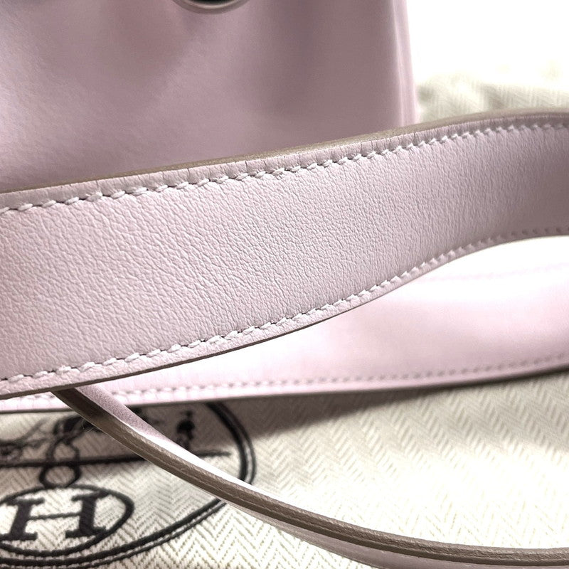 【中古美品】【レディース】 未使用 エルメス ミニリンディ20 ヴォースイフト ヴェルソ モーヴペール ピンク B刻印 シルバー金具 2way ショルダーバッグ 180-250829-SS-01-ich 万代Net店