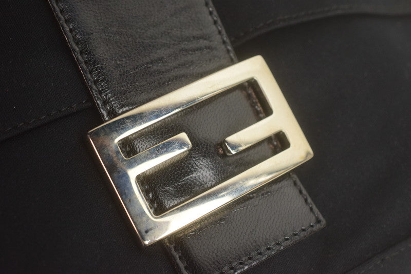 【中古品】【レディース】 FENDI マンマバケット ショルダーバッグ コットンジャージ ブラック 180-251029-SS-07-ich 万代Net店