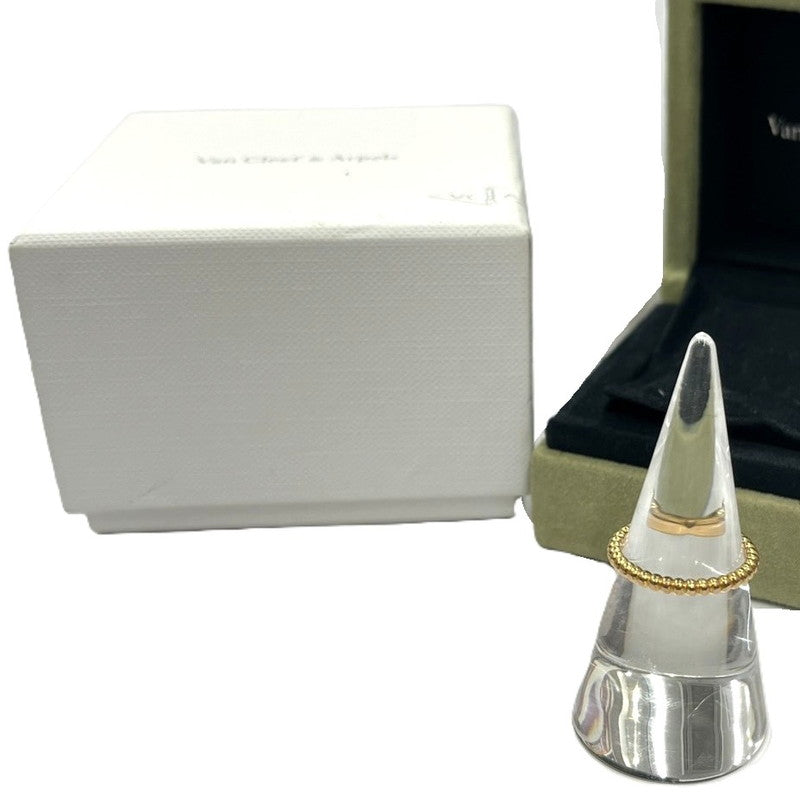 【中古品】【レディース】 ヴァンクリーフ&アーペル VanCleef & Arpels リング ペルレ スモール Au750 表記サイズ51(日本サイズ10.5号) 182-260701-AA-09-ich 万代Net店