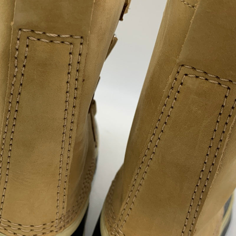 【中古品】【レディース】 SOREL ソレル NL1005-280 CARIBOU WATER PROOF カリブー ウォータープルーフ ブーツ シューズ 靴 167-260612-ya-14-izu サイズ:24.5cm カラー:ベージュ 万代Net店