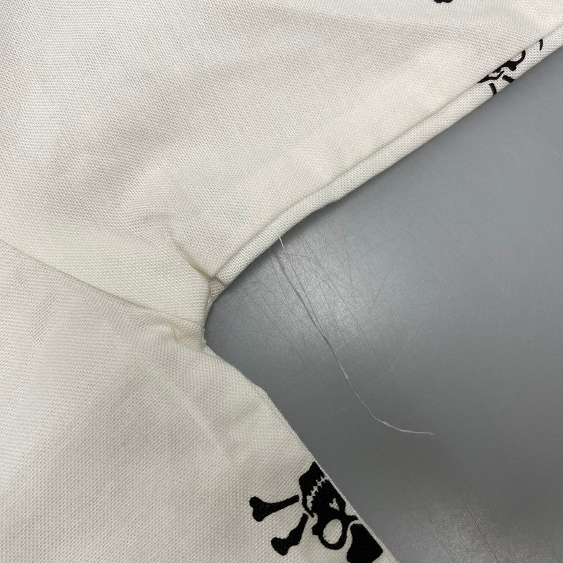 【中古品】【メンズ】 BOUNTY HUNTER バウンティーハンター SKULL ZIP HOODIE スカル ジップ フーディー トップス 長袖 142-260615-cs-03-izu サイズ:XL カラー:ホワイト 万代Net店