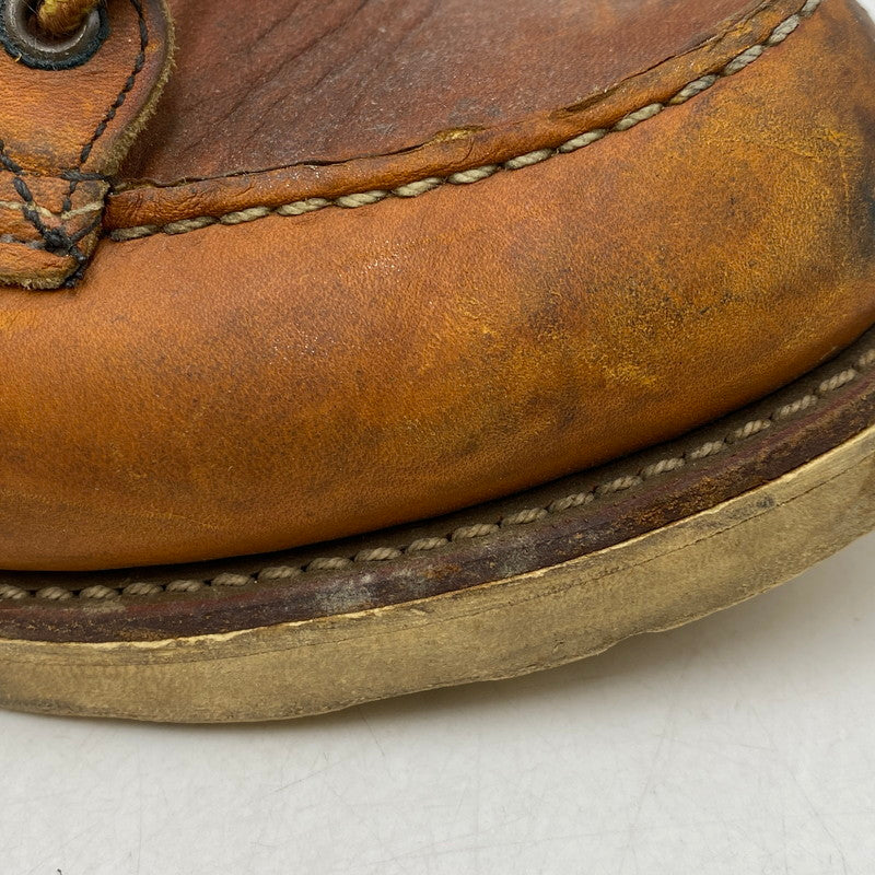 【現状渡し品】【レディース】 RED WING レッドウィング 875 90S 刺繍縦羽タグ USA製 IRISHSETTER アイリッシュセッター ブーツ シューズ 靴 164-260609-cs-06-izu サイズ:US 6E カラー:ブラウン 万代Net店