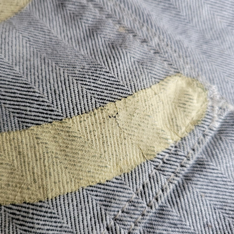 【中古品】【メンズ】 EVISU エヴィス HERRINGBONE DENIM PANTS LOT.2007 ヘリンボーン デニムパンツ 新恵美寿神頭 156-260623-as-23-izu サイズ:32×35 カラー:グレー系 万代Net店