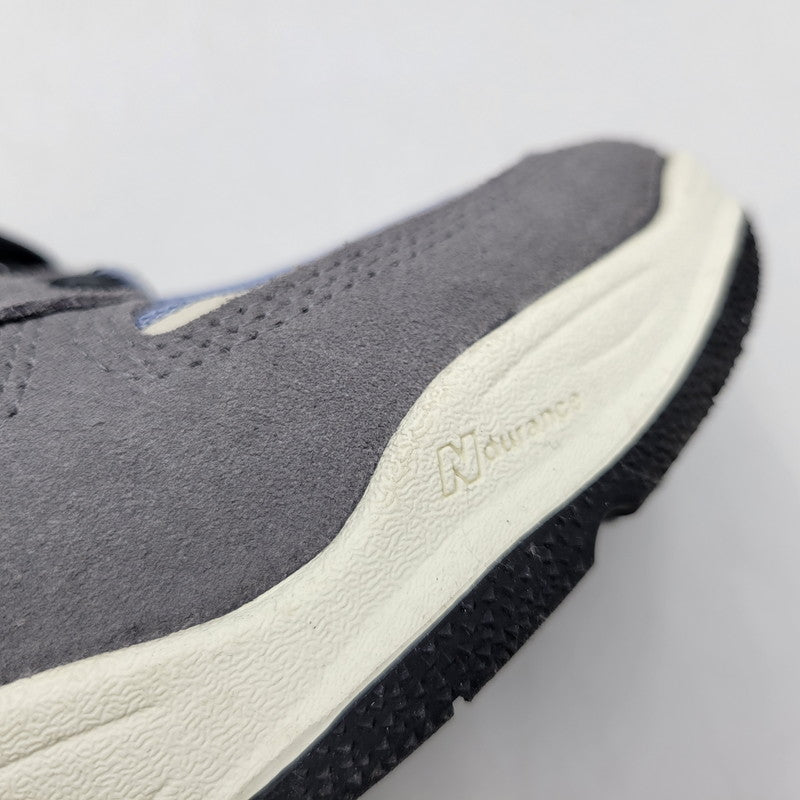 【中古品】【メンズ/レディース】 NEW BALANCE ニューバランス NUMERIC TIAGO LEMOS 1010 NM1010JP ヌメリック ティアゴ レモス1010 スニーカー シューズ 靴 162-260618-as-12-izu サイズ:25.5cm カラー:グレー×ブルー 万代Net店