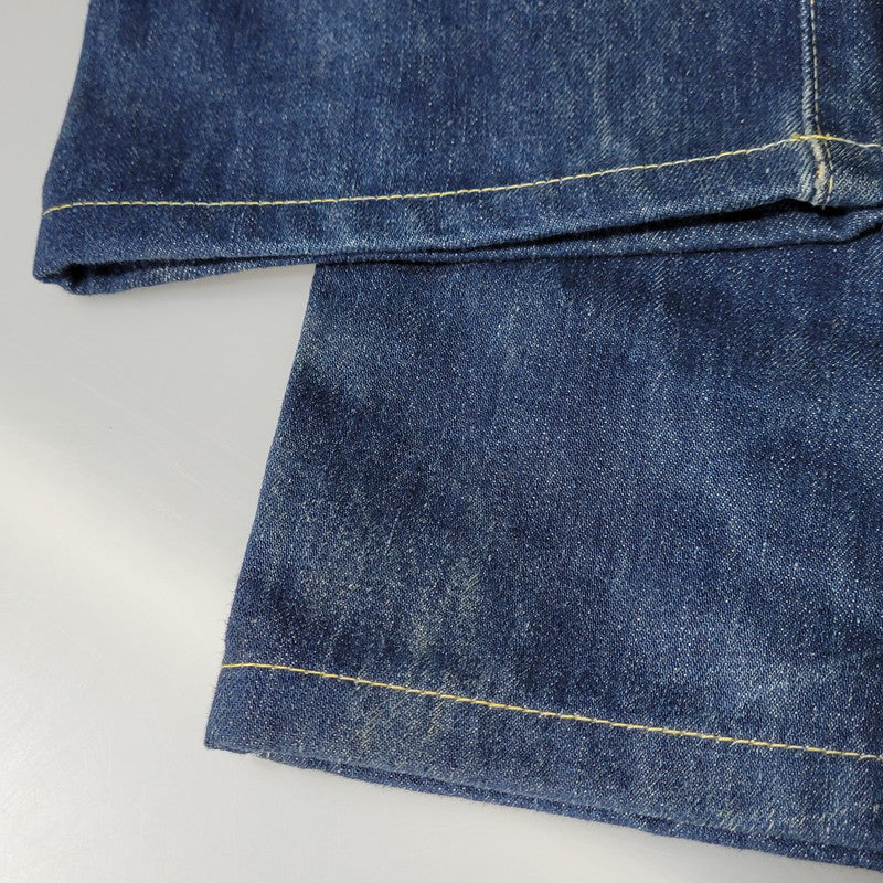 【中古品】【メンズ】 LEVI'S VINTAGE CLOTHING リーバイスビンテージクロージング BIG-E 551ZXX DENIM PANTS 19621-0001 デニムパンツ 刻印4420 米国製 ジーンズ 156-260623-as-01-izu サイズ:30×34 カラー:インディゴ 万代Net店