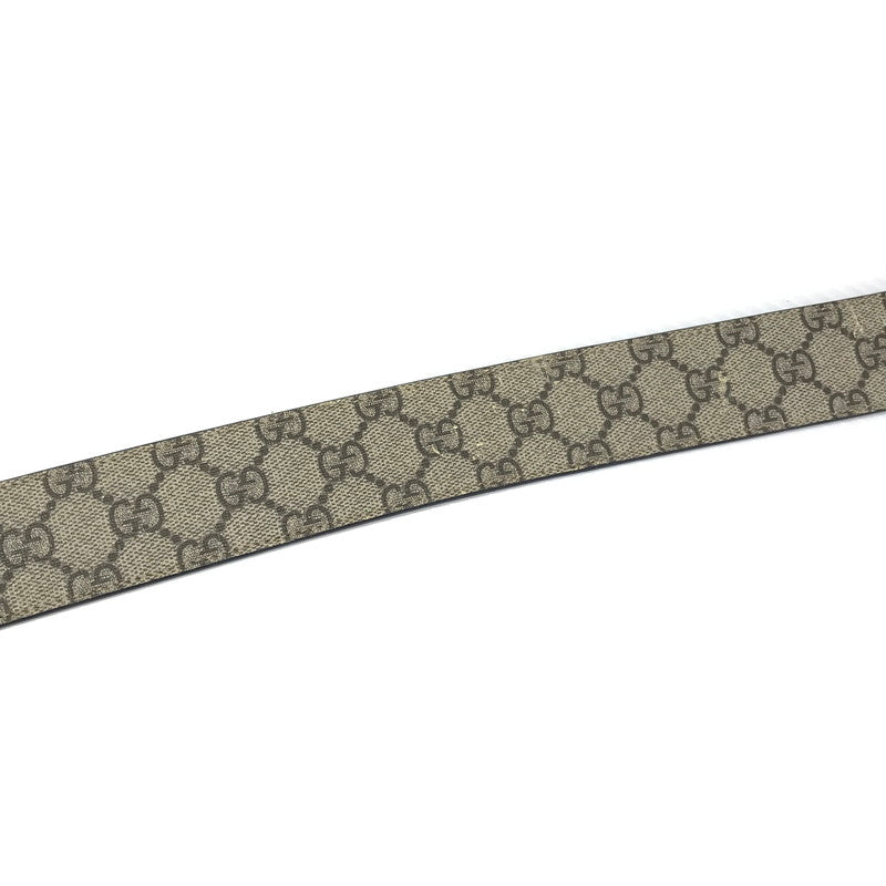 【現状渡し品】【メンズ】 GUCCI グッチ インターロッキングG バックル付き ベルト 411924 服飾小物 アクセサリー 182-260621-na-02-tagh カラー:ベージュ系 万代Net店