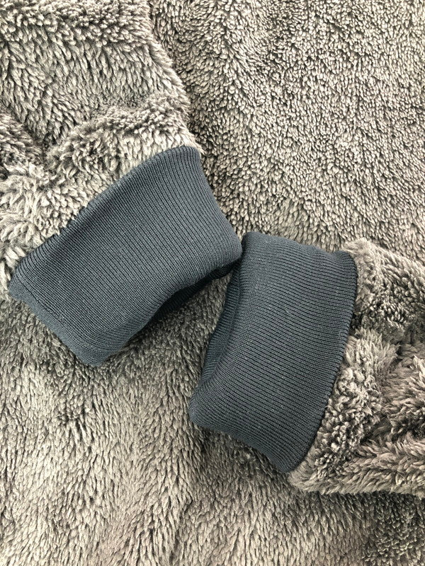 【中古品】【メンズ】 CAMBIO カンビオ BOA FLEECE ボア フリース ジャケット アウター 147-260714-rt-07-tag サイズ:M カラー:グレー 万代Net店