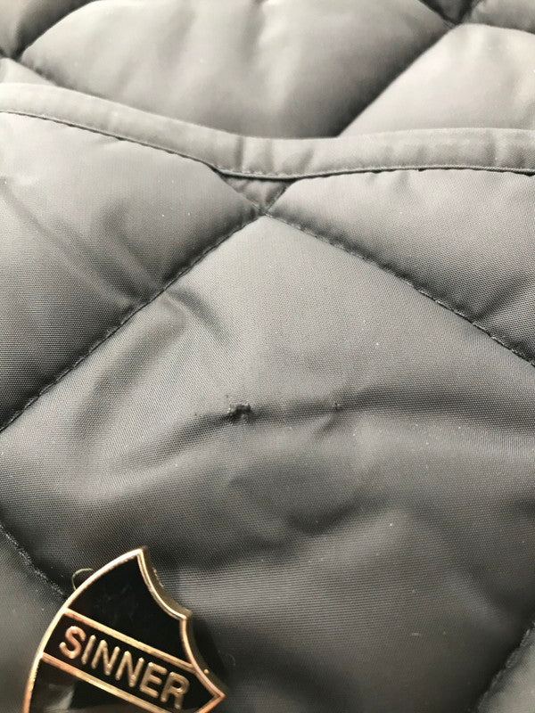 【中古品】【メンズ】 SUPREME シュプリーム 23AW PINS QUILTED WORK VEST キルテッド ワークベスト トップス 149-260514-rt-07-tagh サイズ:L カラー:ブラック 万代Net店