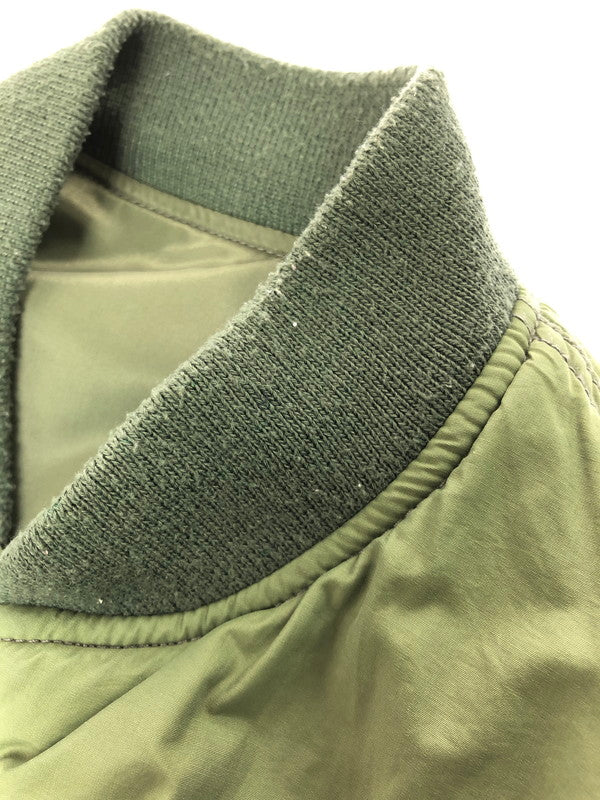 【中古品】【メンズ】 X-LARGE エクストラ ラージ × ALPHA INDUSTRIES アルファ コラボ MA-1 エムエーワン ジャケット アウター 142-260714-rt-09-tag サイズ:M カラー:カーキ 万代Net店