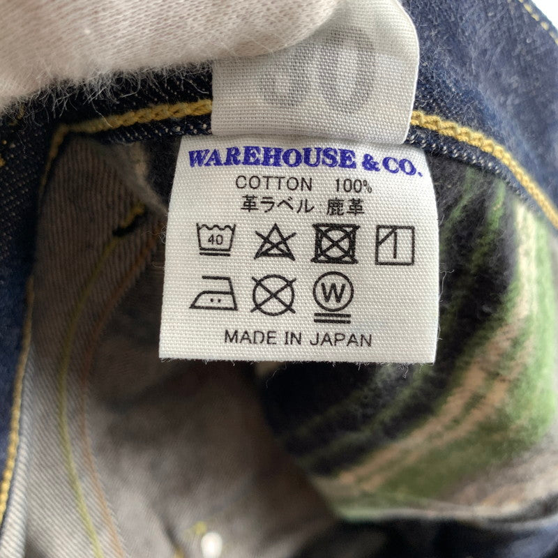 【中古品】【メンズ】 WAREHOUSE&CO ウエアハウス S1003XX-LTD DENIM PANTS タグ付属 30周年記念モデル 156-260803-ny-07-fuzh サイズ:W30 カラー:インディゴ 万代Net店