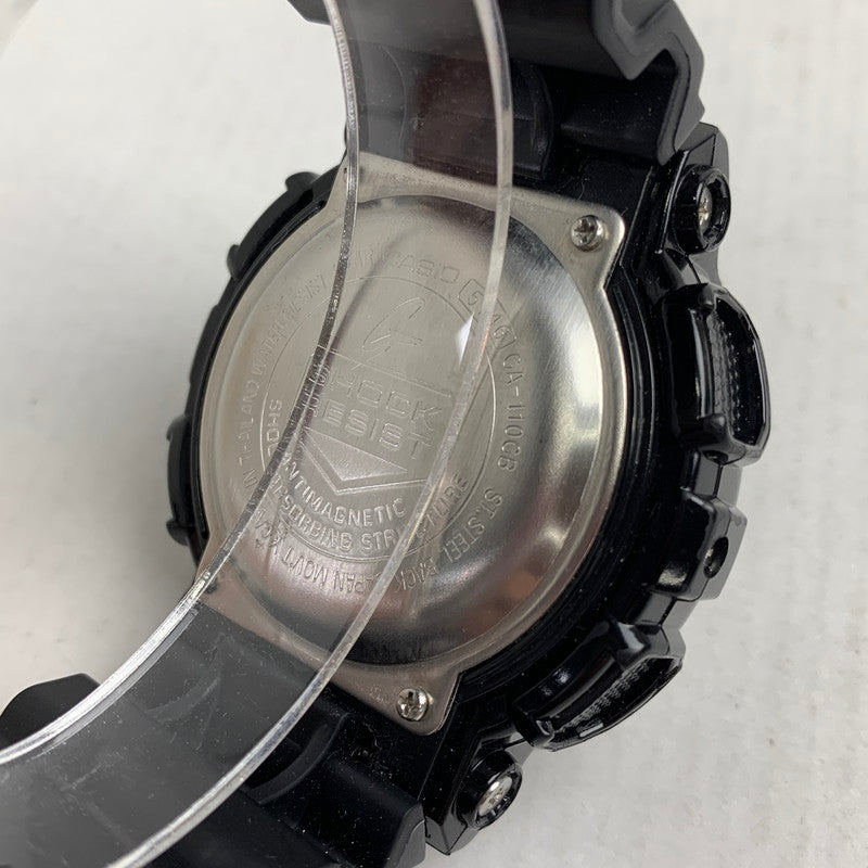 【中古品】【メンズ】 G-SHOCK ジーショック GA-110GB-1AJF アナログデジタル腕時計 カラーBLACK.GOLD 本体のみ 時計 196-260714-ky-13-fuzh 万代Net店