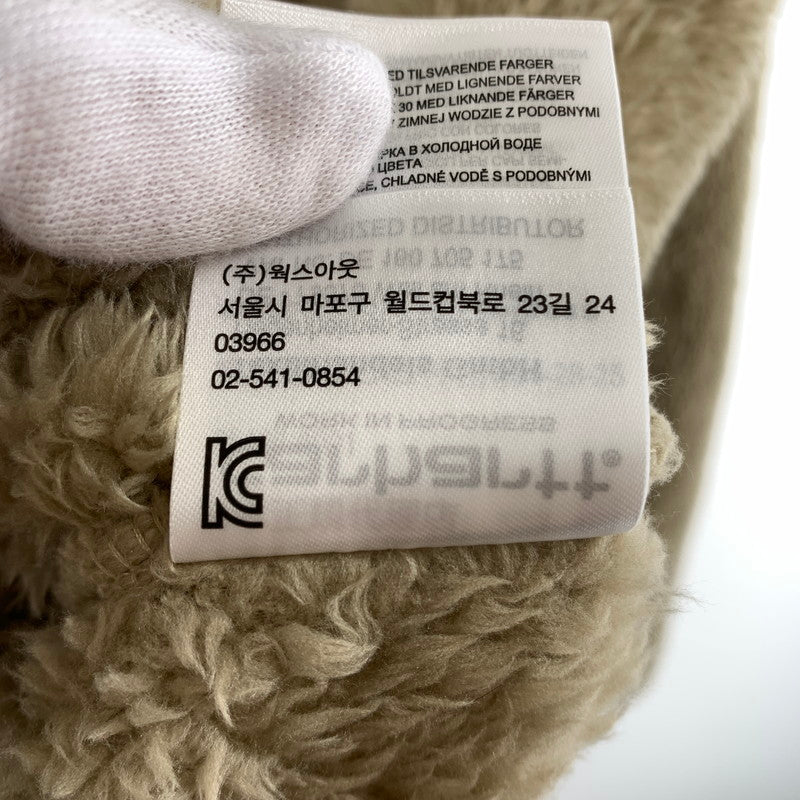【中古美品】【メンズ】 Carhartt カーハート Jackson Sweat Jacket フリース ジャケット 147-260430-ts-15-otoh カラー:ベージュ 万代Net店