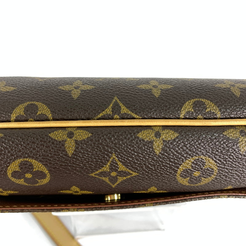 【中古美品】【レディース】 LOUIS VUITTON ルイヴィトン M51257 モノグラム ミュゼットタンゴ ショートショルダー レザー フラップバッグ 179-260419-sy-02-otoh カラー:ブラウン系 万代Net店
