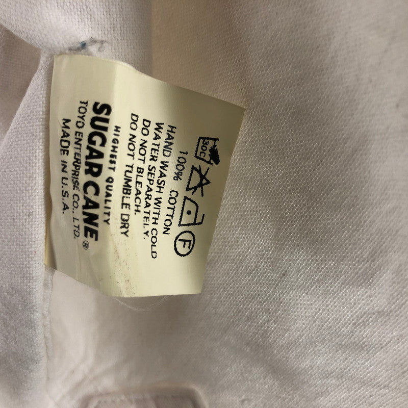 【中古品】【メンズ】 SUGER CANE シュガーケーン 長袖シャツ L/S シャツ ボタンダウンシャツ 145-260510-sy-05-otoh カラー:ホワイト系 万代Net店