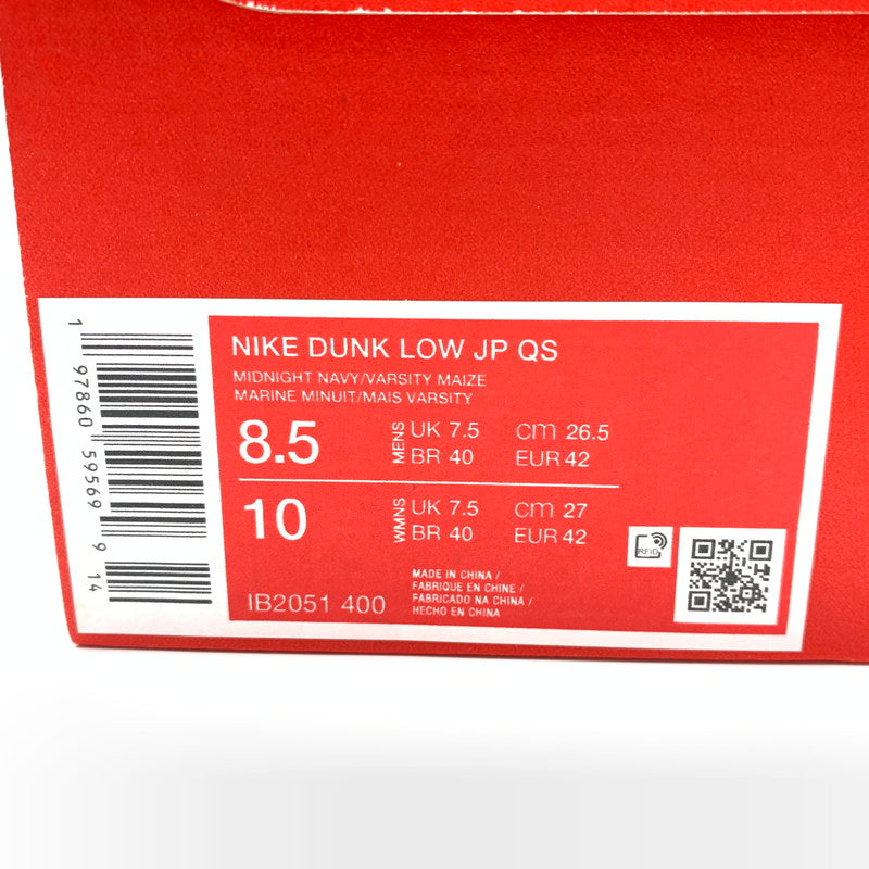 【中古美品】【メンズ】 Nike ナイキ Dunk Low CO.JP IB2051 400 "What The" (2024) スニーカー 靴 160-260502-ts-11-otoh カラー:ミッドナイトネイビー / バーシティレッド / ニュートラルグレー / バーシティメイズ 万代Net店