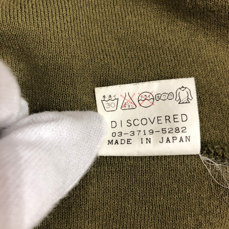 【中古品】【メンズ】 DISCOVERED ディスカバード フリンジ付き メキシカンパーカー風 フーディー 147-260819-sm-02-otoh カラー:カーキ 万代Net店