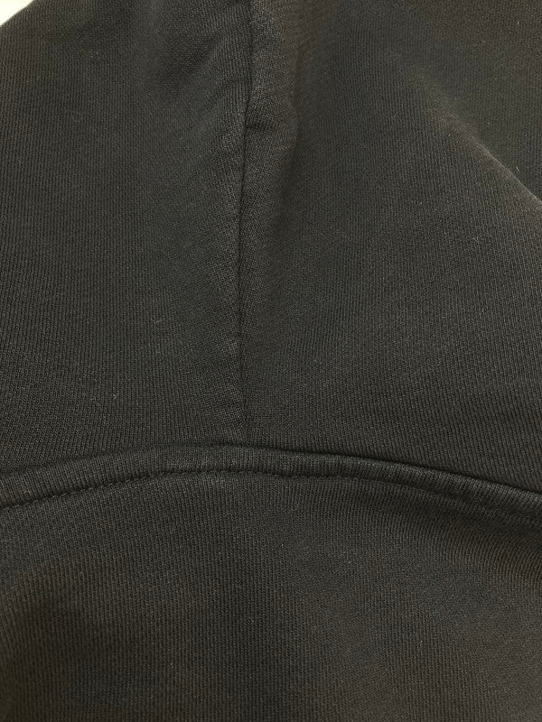 【中古品】【メンズ】 MAISON KITSUNE メゾンキツネ LW00702KM0001 FOX HEAD PATCH REGULAR HOODIE フーディ 140-260104-zi-11-min サイズ:L カラー:ブラック 万代Net店