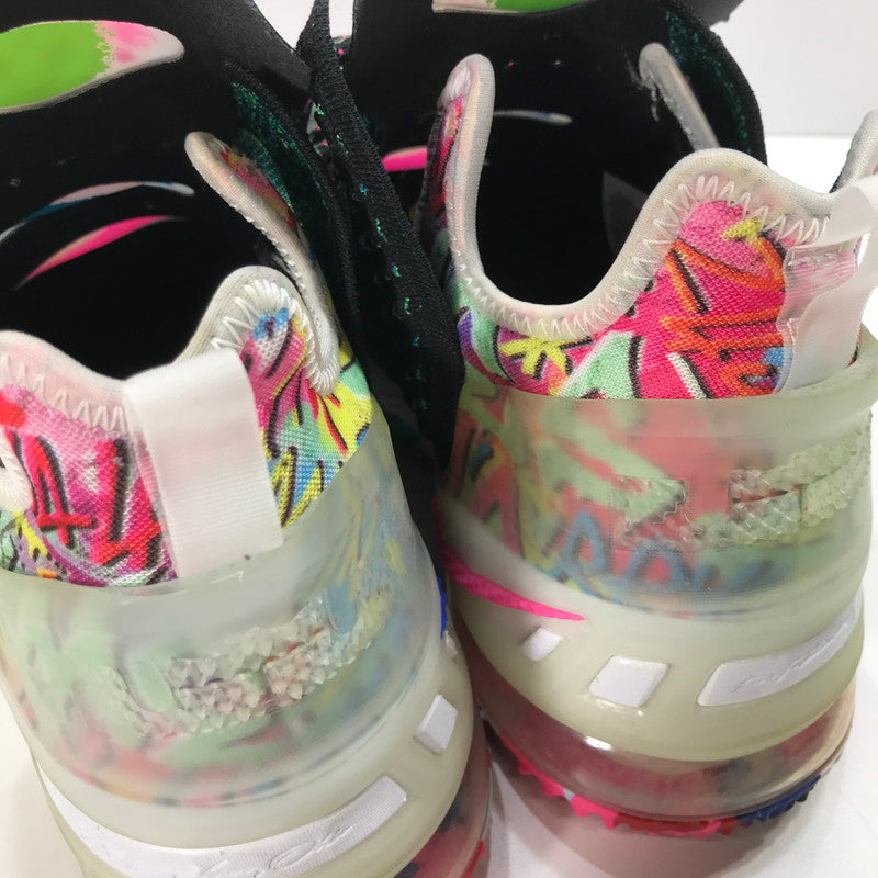 【中古品】【メンズ】 NIKE ナイキ CQ9284-002 LEBRON 18 MULTI レブロン18 マルチ スニーカー 靴 160-250613-mh-05-fuz サイズ:27 カラー:ブラック 万代Net店