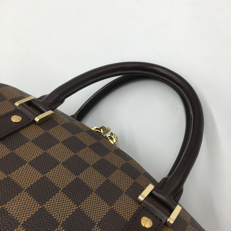 【中古美品】【レディース】 ルイ・ヴィトン DAMIER RIVERA MM N41434 ダミエ・リベラMM カバン ボストン型ハンドバッグ 179-250508-KS-09-tei カラー:エベヌ 万代Net店