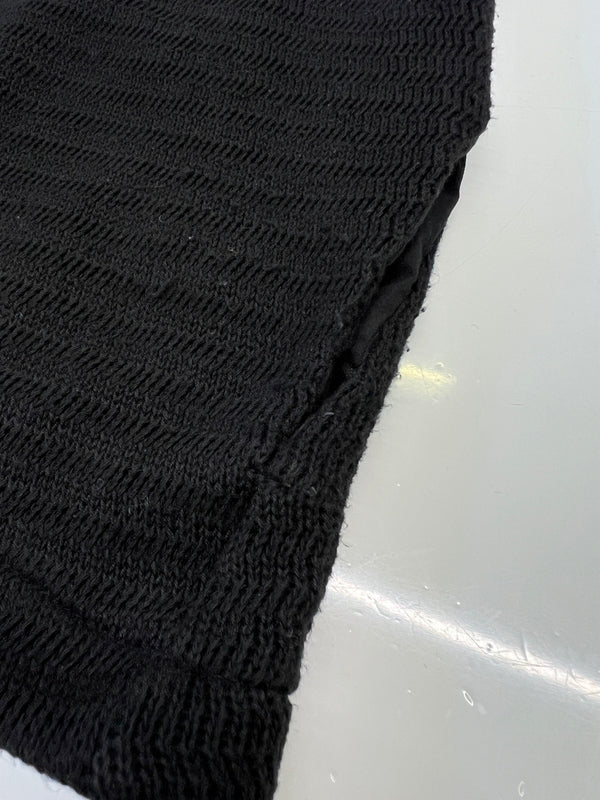 【中古品】【メンズ】 ALVANA アルヴァナ WOOL DRIVERS KNIT ウール ドライバーズ ニット フルジップ 147-261002-AS-2-hon サイズ:3 カラー:ブラック 万代Net店