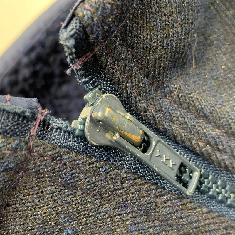 【中古品】【メンズ】 RETRO DEEP PILE FLEECE JACKET レトロ ディープ パイル フリースジャケット デカタグ前期 144-260321-as-11-izu サイズ:M カラー:ネイビー 万代Net店