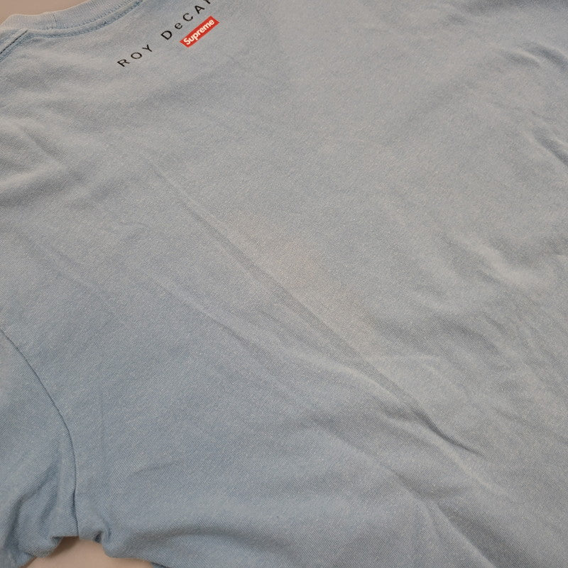 【中古品】【メンズ】 Supreme シュプリーム ROY DECARAVA MISSISSIPPI TEE ロイ・デカラヴァ ミシシッピ Tシャツ 半袖 トップス 149-250920-as-05-izu サイズ:M カラー:ブルー 万代Net店