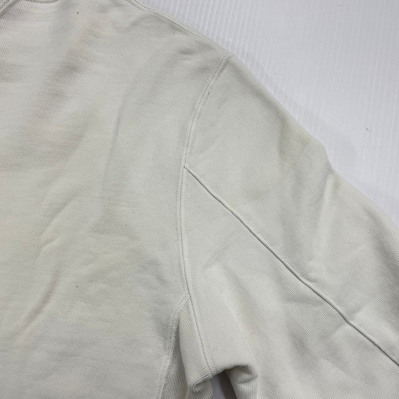 【中古品】【メンズ】 REMI RELIEF レミレリーフ COTTON CREWNECK SWEAT コットン クルーネックスウェット トップス トレーナー 145-250411-kk-08-tei サイズ:M カラー:ホワイト 万代Net店