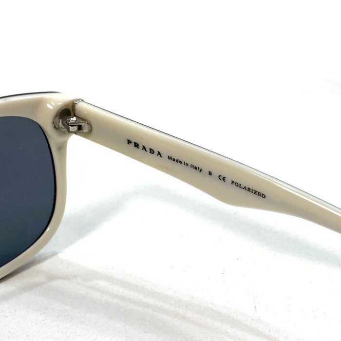 【中古品】【メンズ/レディース】 PRADA プラダ SPR24L サングラス 183-251213-gm-09-fuz カラー:ブラック ホワイト 万代Net店