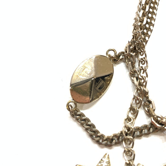 【中古品】【レディース】 クリスチャンディオール HANDBAG CHARM BRACELET チャームブレスレット ブランド アクセサリー 182-250810-gm-28-fuz カラー:ゴールド 万代Net店