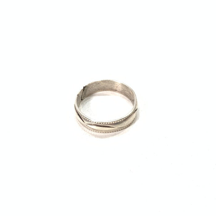 【中古品】【メンズ】 NAVAJO ナバホ ROSE CASTILLO チゼルリング SILVER 925 指輪 アクセサリー 192-260308-gm-23-fuz サイズ:18号 カラー:シルバー 18号 万代Net店